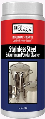 #ad Siege Stainless Steel amp; Aluminum Powder Cleaner 12 oz Made in USA P 11P $25.66