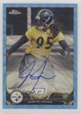 2013 Topps Chrome Blue Wave Refractor Rookie 40/50 Jarvis Jones #31 Auto c6h