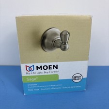 MOEN Sage - Single Robe Hook DN6803BN Brushed Nickel - Free Shipping