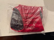Mens speedo swim briefs, large size, classic cut, cherry rojo, new unused