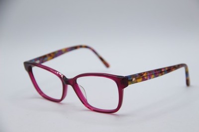 BEBE BB5205 612 BERRY PURPLE HAVANA AUTHENTIC EYEGLASSES 55-16