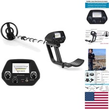 Adjustable Lightweight Metal Detector with 8" Coil - Perfect Gift for Children