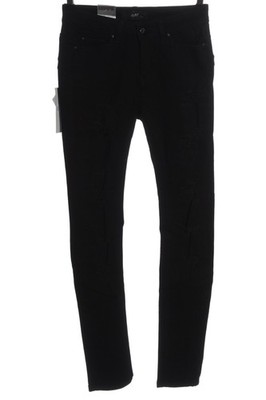 U.W.D. Röhrenjeans Damen Jeans Gr. DE 36 schwarz Casual-Look