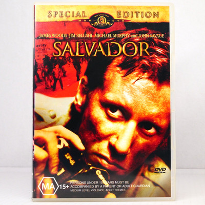 Salvador DVD Special Edition RC4 Englisch Oliver Stone James Woods