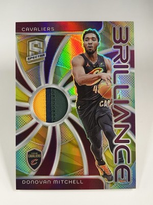 2023-24 Panini Spectra Donavan Mitchell Brilliance Gold Patch /10