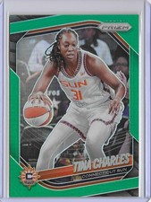 2025 Panini Prizm WNBA #3 Tina Charles Green Prizms