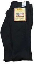 Wrangler Pants Mens 36x34 Black  Dress Jeans Bootcut USA