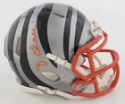 Ja’Marr Chase Signed Cincinnati Bengals Flash Alternate Mini Helmet (Beckett)