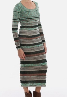 m missoni crochet dress Missoni Metallic Crochet Knit Button-Side Maxi Dress