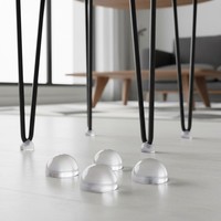 Bodenschutz Tischbeinschoner 4Er Set FüR Hairpin Legs 12Mm Transparent Silikon