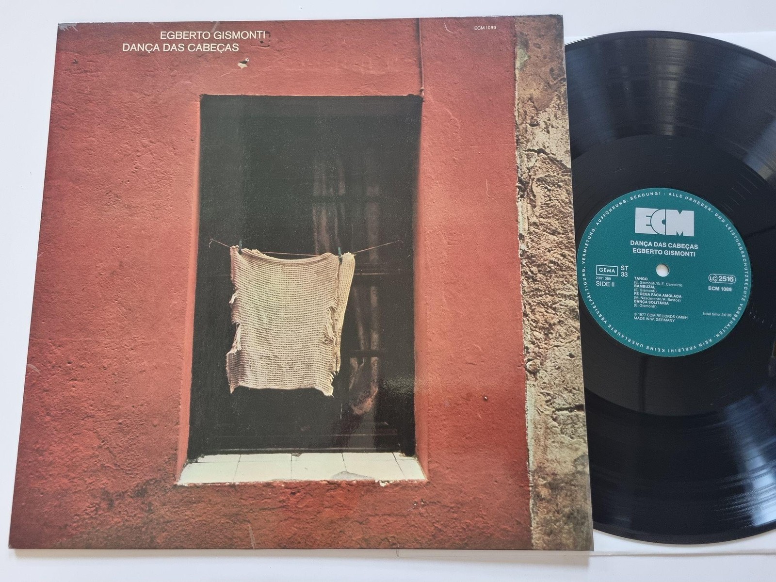 Egberto Gismonti - Dança Das Cabeças Vinyl LP Germany