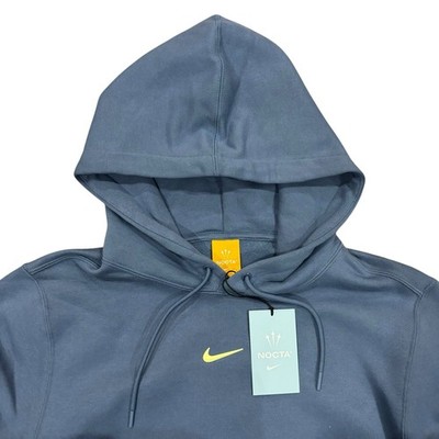 Nike NOCTA Drake Diffused Blue Hoodie Sweatshirt, Size Small NWT