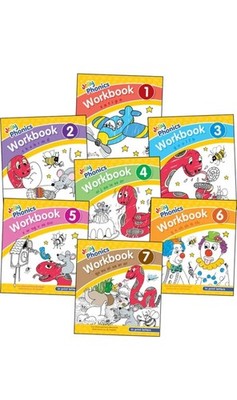 New Set-Jolly Phonics Workbooks 1-7: In Print Letters (American English Edition)