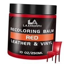 Leather Recoloring Balm Color Restorer for Couches,Dye Paint Fade Scratch Red