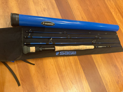 Great condition. Sage 11-Weight SALT 1191-4 Fly Rod 4pc With Sock And Tube