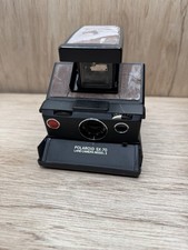Polaroid SX  70 Land Camera Model  3 Black 1973 Early Production Folding SLR