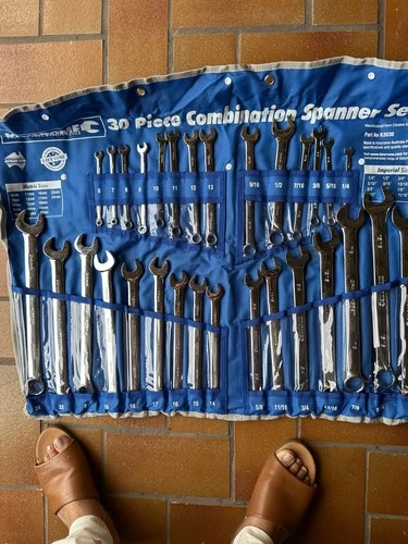 Kincrome 30 piece Combination Spanner Set Metric Imperial AF K3030