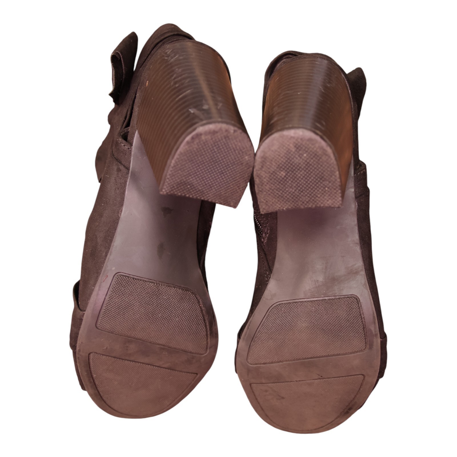 Universal Thread Womens Black Open Toe Ankle Boot… - image 4