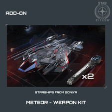 STAR CITIZEN - COMPLEMENTOS - RSI METEOR - KIT DE ARMAS