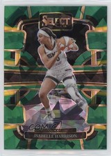 2024 Panini Select WNBA Concourse Green Ice Prizm Isabelle Harrison #24 0u66