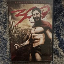 Warner Bros 300 DVD Widescreen Edition Gerard Butler Headey Action Adventure