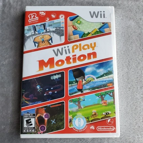 NEW Wii Play Motion Wii Factory Sealed Nintendo 2011 Mii Game Rare