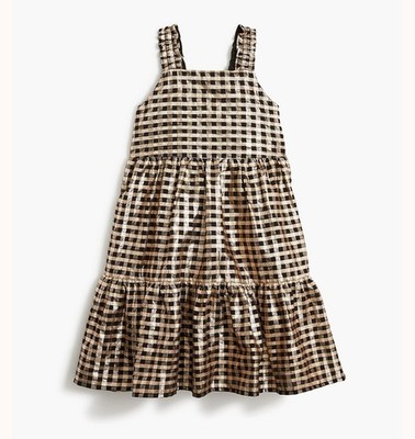 NWOT Crewcuts Jacquard Tiered Dress Size 12
