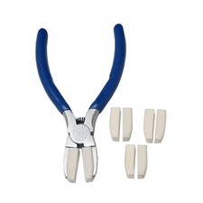 Nylon Jaw Flat Nose Pliers Carbon Steel Wire ...