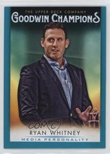 2021 Upper Deck Goodwin Champions Turquoise Ryan Whitney #38 0s2w