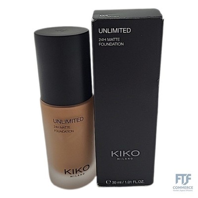 KIKO Milano Unlimited 24H Matte Foundation 8 NG, Matte Flüssig-Foundation Mit La