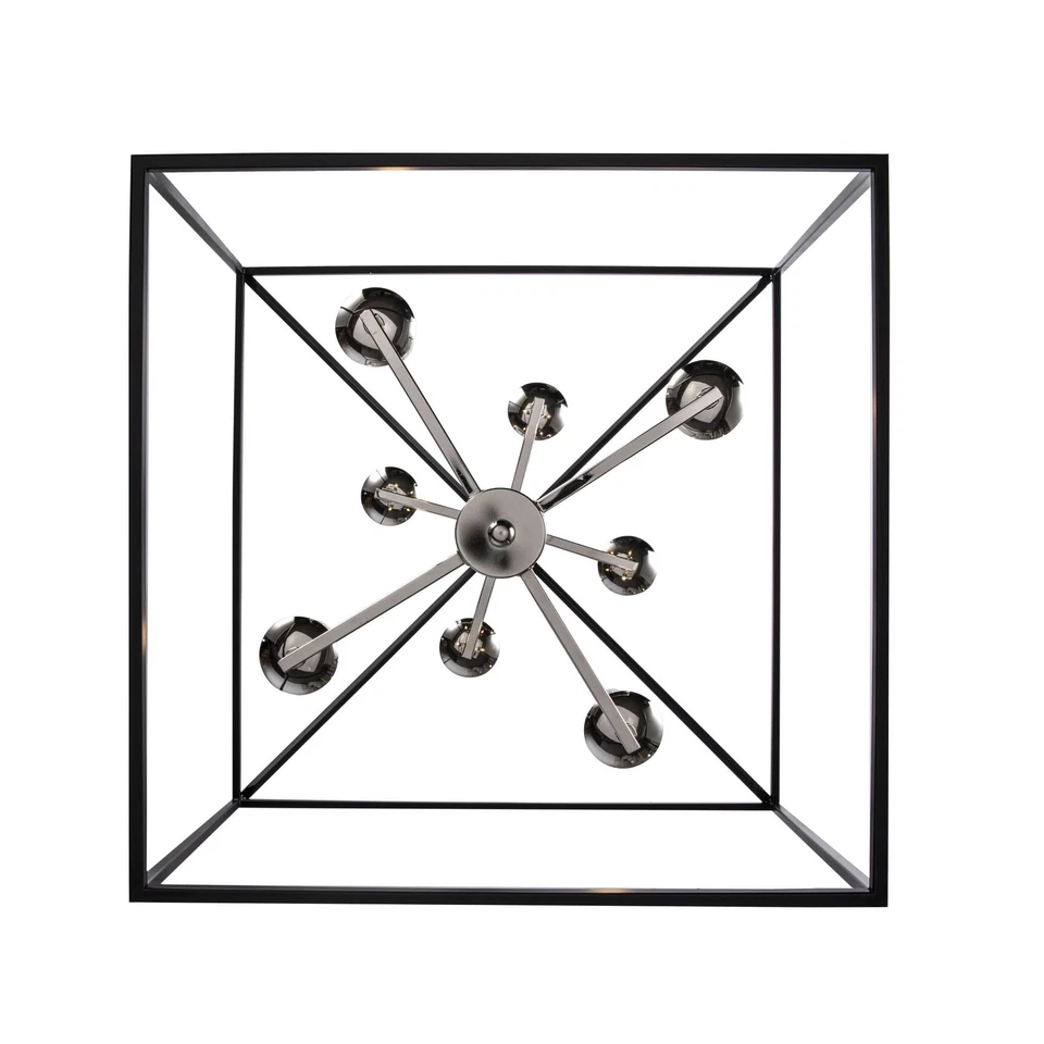 Vela cónica Trans Globe Lighting 10265 Lacey 8 luces 26"W - dorada Foto 3 de 4