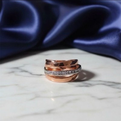   Stainless Sparkling Rings | NWOT | Sizes : 7 & 8 | #engagement #bling #luxury