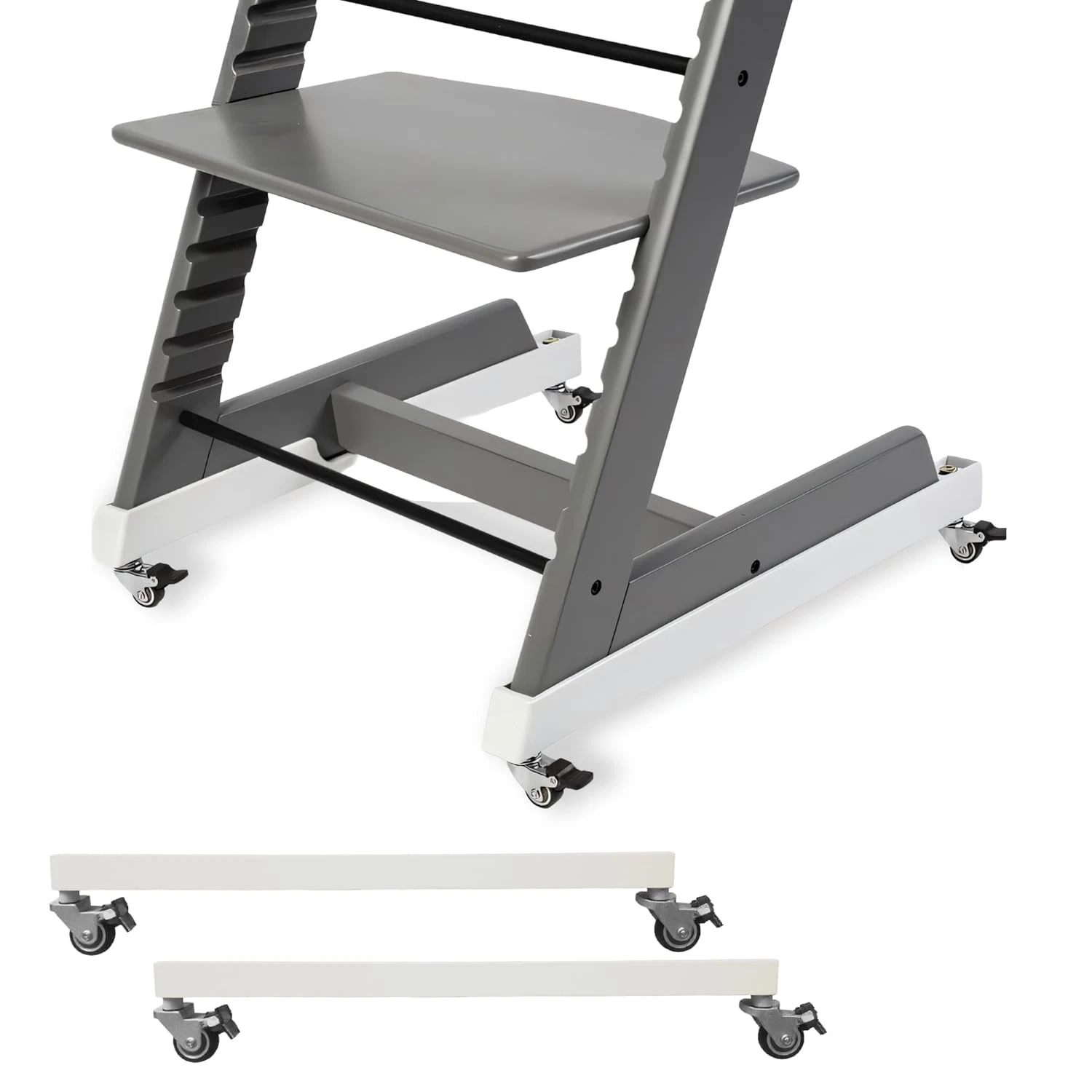 High Chair Wheels - Universal Swivel Casters for Stokke Tripp Trapp: Enhance Mob
Opens in a new wind