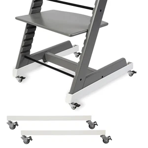 High Chair Wheels - Universal Swivel Casters for Stokke Tripp Trapp: Enhance Mob