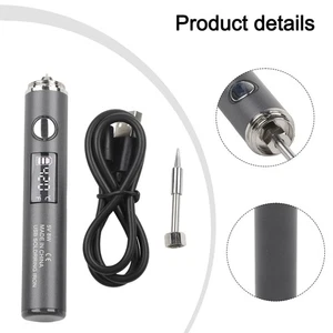 Fer à souder numérique avec chauffage rapide et USB Charge pour les réparations