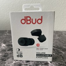 dBud Zatyczki do uszu z regulacją głośności Redukcja szumów Zatyczki do uszu 11-24 dB NOWE