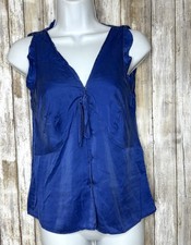 VINTAGE VICTORIAS SECRET 90s SILK CAMISOLE TOP Size XS
