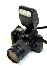 Canon EOS Rebel G 35mm Film Camera w/ Canon EF Zoom Lens Bundle Tested READ