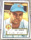 1952 Topps #244 Vic Wertz      Detroit Tigers       beckett value 80.00