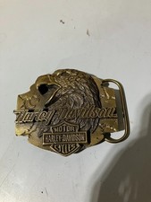 Harley Davidson Eagle Belt Buckle 1992 Harley Dvidson by Siskiyou Buckle Co.