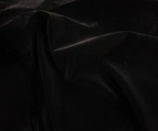 Velvet UPHOLSTERY Poker Table Nylon Plush BLACK  Fabric per yard 60" wide BTY