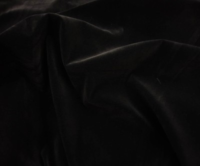 Velvet UPHOLSTERY Poker Table Nylon Plush BLACK  Fabric per yard 60'' wide BTY