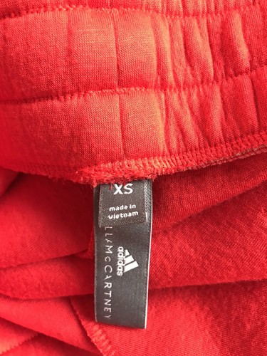 Stella McCartney high-low joggers sweatpants trousers red size XS fits XS-M - Picture 6 of 9