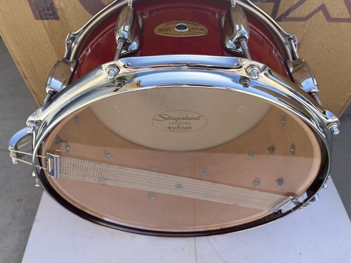Slingerland HSS Lite Early 90s - Gloss Red 7X14 Snare drum 10 Lug NICE! - Picture 16 of 21