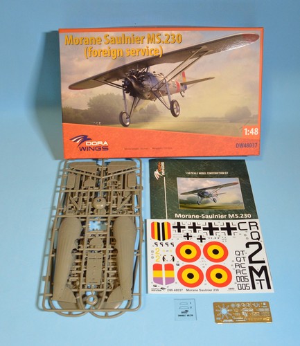 Dora Wings 48037 - 1/48 - Morane-Saulnier 230 (servicio exterior), kit modelo a escala - Imagen 4 de 4