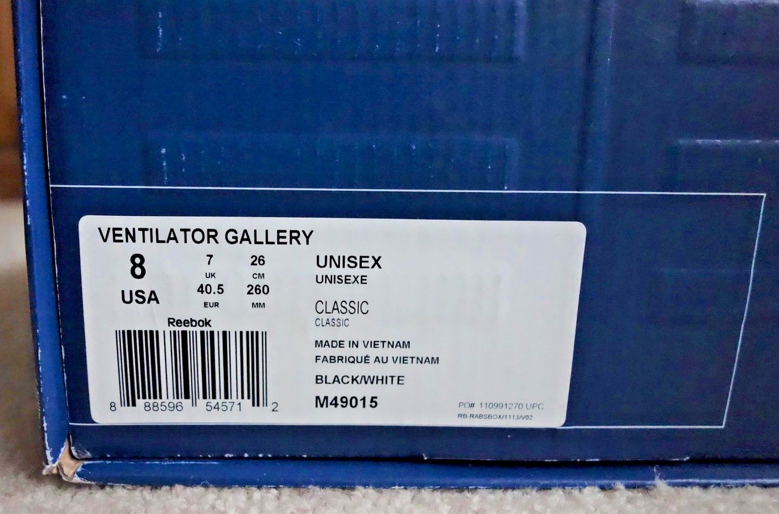 reebok ventilator gallery