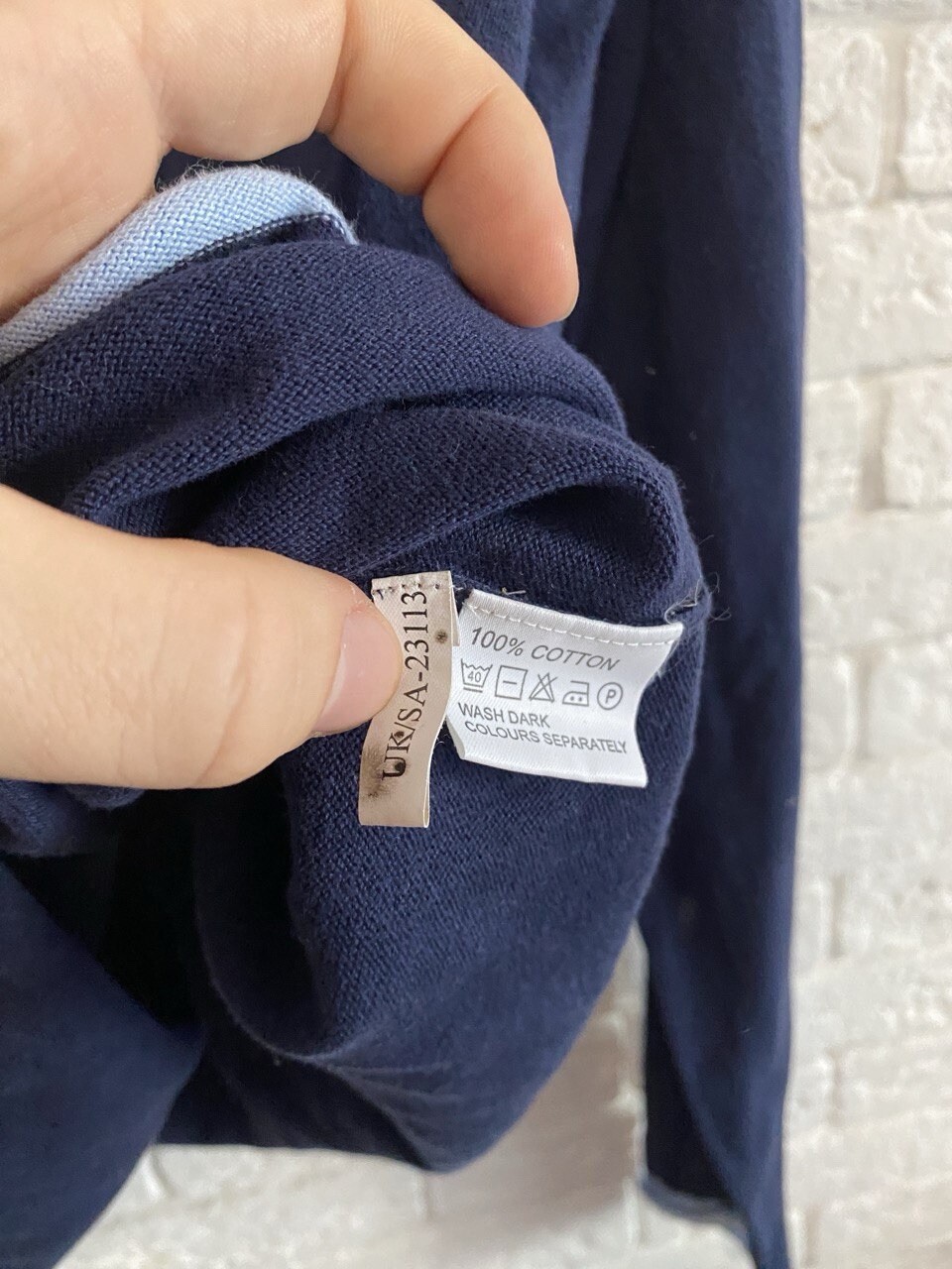 Maglione vintage uomo Yves Saint Laurent Y2K grande logo YSL