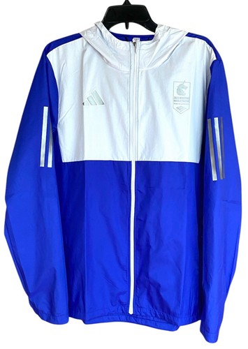 2025 Adidas Boston Marathon Running Hooded Jacket - NEW - Size small- SHIPS FREE