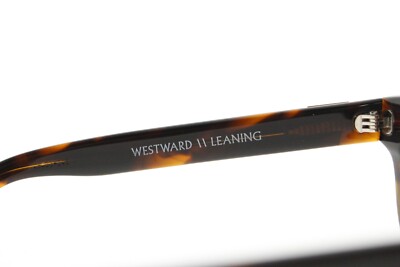 Westward Leaning Translucent Green Square Sunglasses Westward Leaning Brown Havana Clear Green Split 1215  main image 3