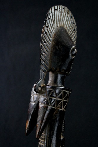 Art Africain African Doll Afrique - Très Grande Poupée Mossi Burkina - 51 Cms ++ - Foto 9 di 12